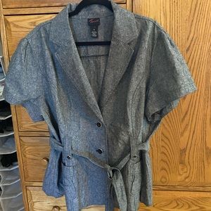 Torrid Short Sleeve Blazer